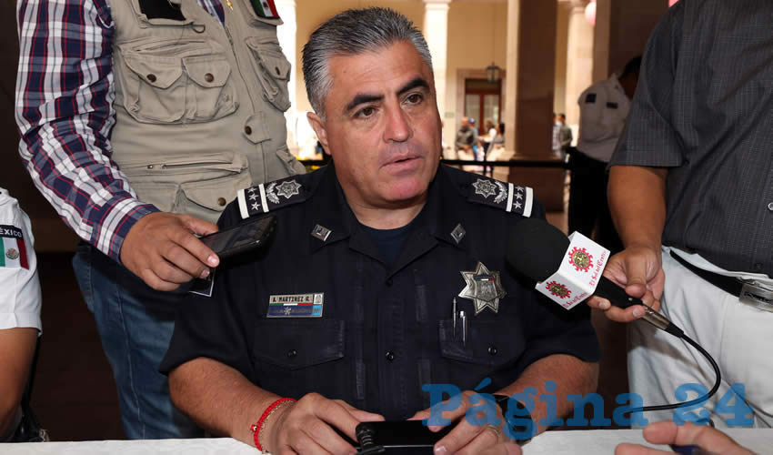 Antonio Mart&iacute;nez Romo, titular de la SSPM (Foto: Eddylberto Lu&eacute;vano Santill&aacute;n)