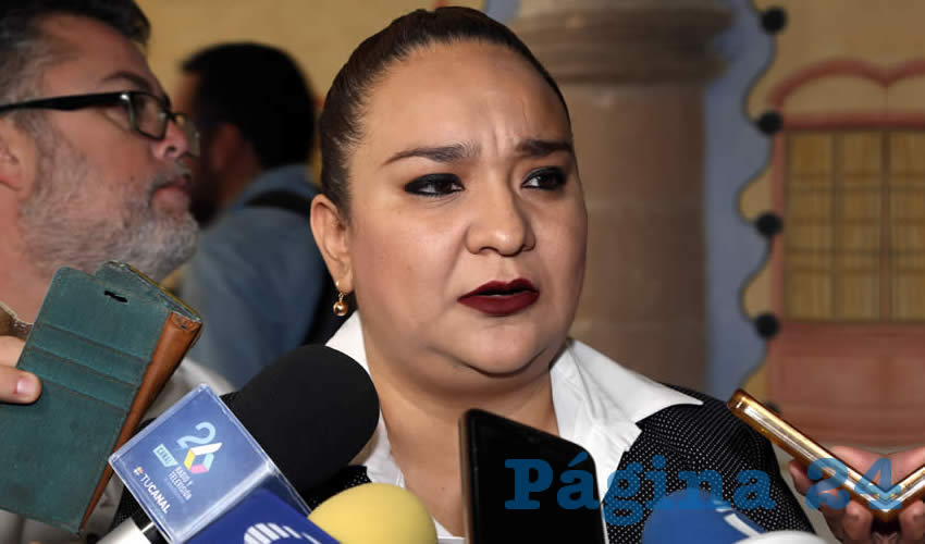 Natzielly Rodr&iacute;guez Calzada, diputada local (Foto: Eddylberto Lu&eacute;vano Santill&aacute;n)