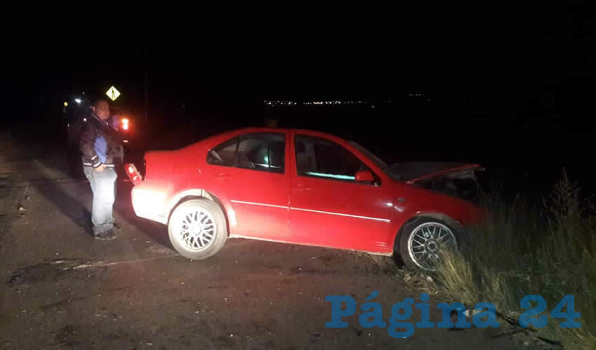 El percance se suscit&oacute; en la carretera a San Antonio de los Horcones, en Jes&uacute;s Mar&iacute;a