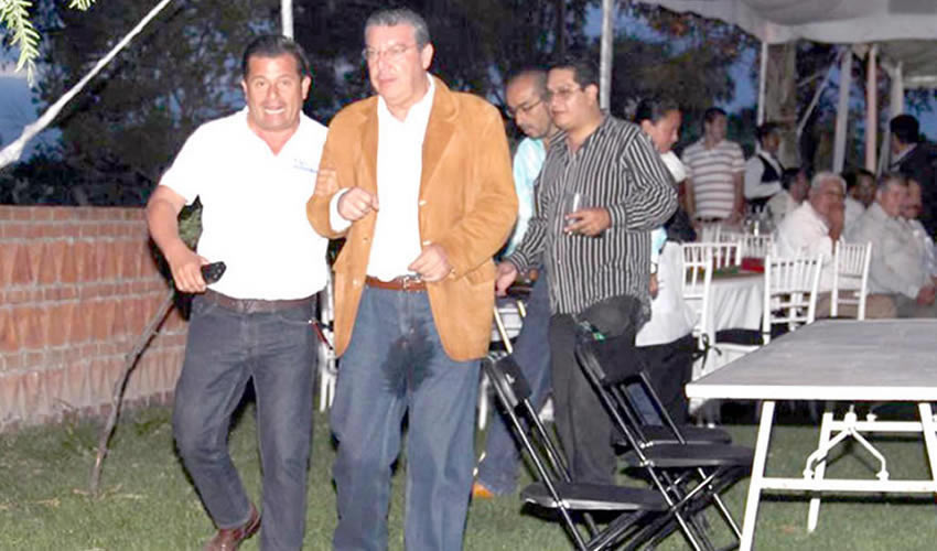 Señor Rodolfo Franco Ramírez: así lo saqué de la fiesta de Gabriel Arellano Espinosa: cagado, meado y vomitado