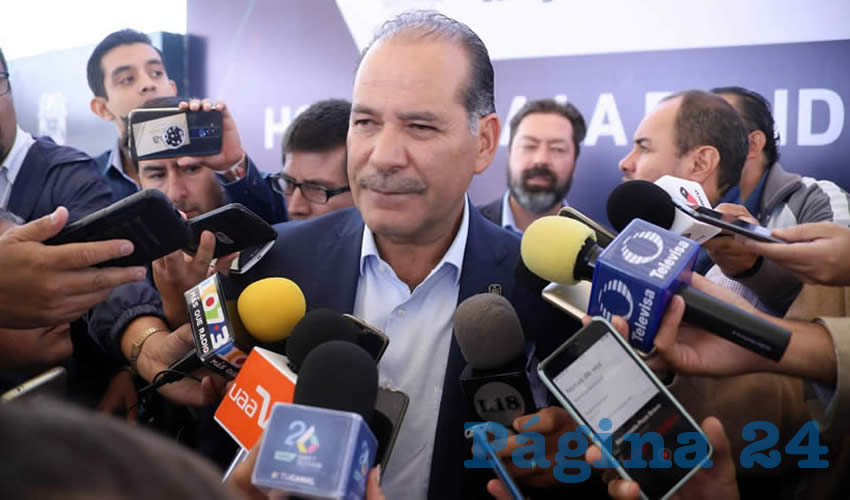 Mart&iacute;n Orozco Sandoval, gobernador del Estado (Foto: Eddylberto Lu&eacute;vano Santill&aacute;n)