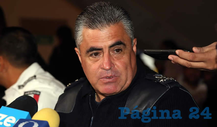 Antonio Mart&iacute;nez Romo, secretario de Seguridad P&uacute;blica (Foto: Eddylberto Lu&eacute;vano Santill&aacute;n)
