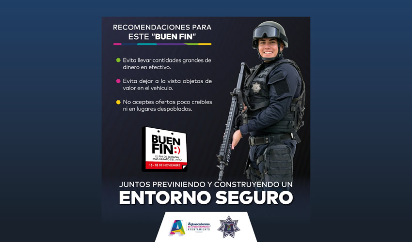 Se pide a la población no llevar consigo fuertes cantidades de efectivo y acudir acompañados a cajeros automáticos