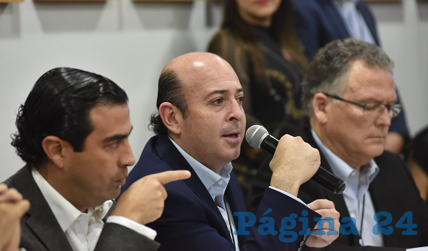 Marco Valerio Pérez, secretario del Trabajo, subrayó que la administración pasada de Aristóteles Sandoval y el último año de Emilio González Márquez fueron pésimos para la Junta de Conciliación y Arbitraje: “Muchas anomalías, inclusive en el libro de registros, expedientes que no entregaron, que aparecían de repente, el archivo totalmente violentado”/Foto: Francisco Tapia