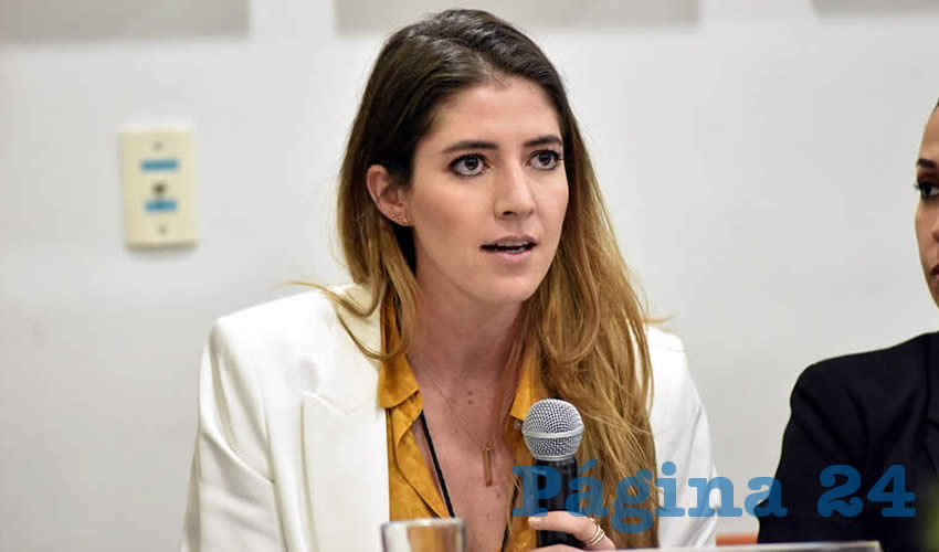 En cuanto al tema de Igualdad Sustantiva, la tricolor Sofía Berenice García Mosqueda cuestionó a la titular del área, Fela Pelayo López (foto), respecto en dónde y cuándo se destinarán los 50 millones de pesos pendientes que tiene la secretaría por ejercer/Foto: Francisco Tapia