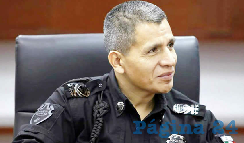 Juan Bosco Agustín quedó como encargado del despacho de la Secretaría de Seguridad tras la renuncia del general Daniel Velasco el pasado 4 de octubre, tras haber sido señalado en una cartulina junto con otros de sus subalternos, de estar presuntamente coludidos con un grupo delictivo/Foto: Cortesía