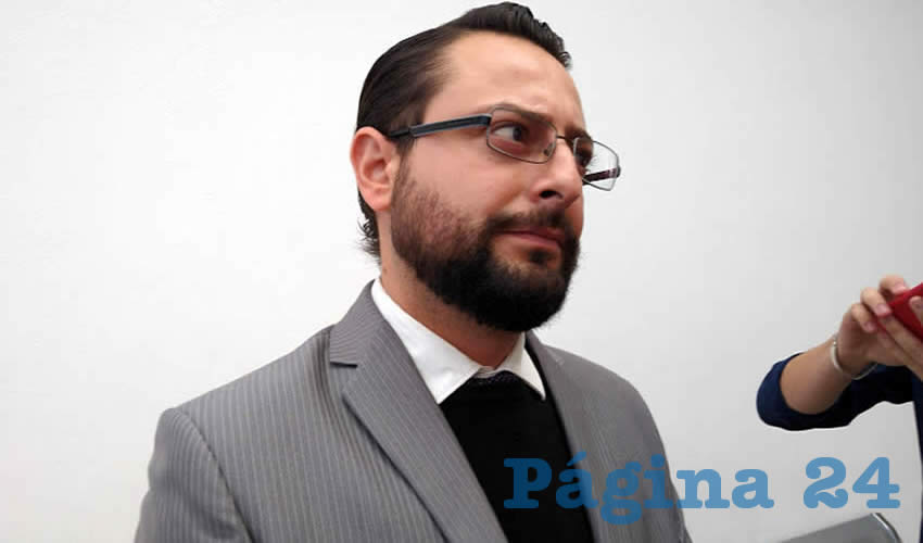 Christian Adri&aacute;n Lozano Mu&ntilde;oz, abogado (Foto: Eddylberto Lu&eacute;vano Santill&aacute;n)
