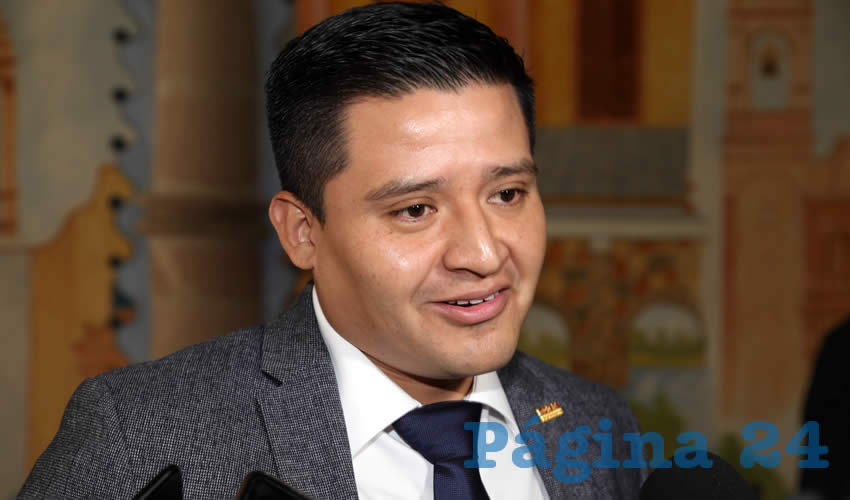 Heder Guzm&aacute;n Espejel, diputado local (Foto: Eddylberto Lu&eacute;vano Santill&aacute;n)