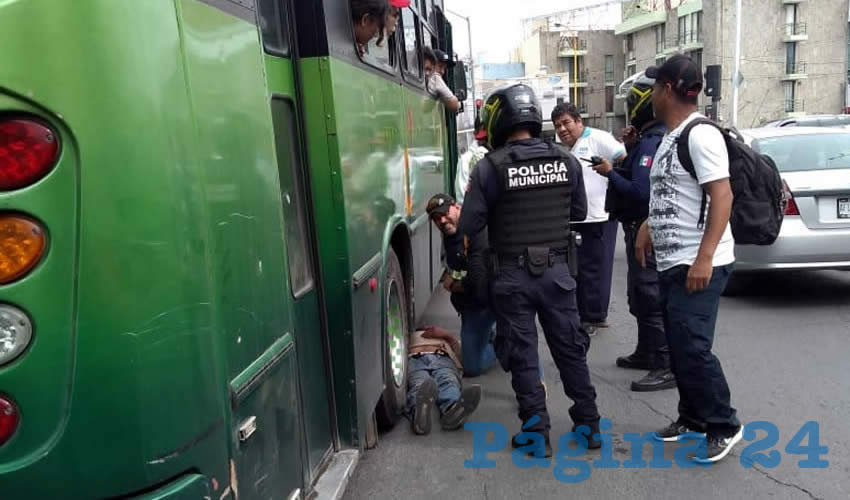 El percance ocurrió sobre avenida Convención sur, cerca del cruce con avenida José María Chávez