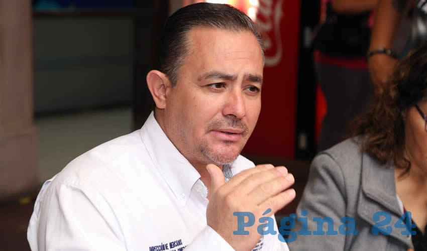 Israel Díaz García, director de Mercados, Estacionamientos y Áreas Comerciales (Foto: Archivo)