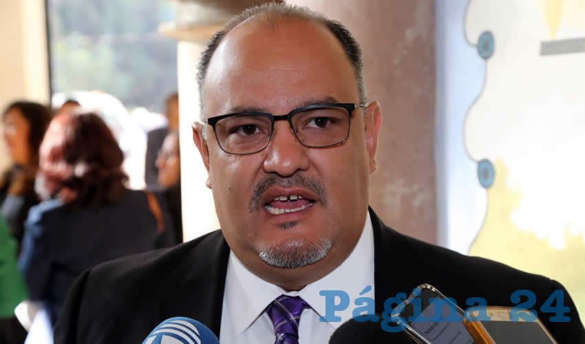 David Quezada Mora, contralor del Estado de Aguascalientes (Foto: Eddylberto Luévano Santillán)