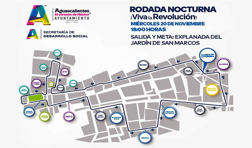 Mapa del recorrido
