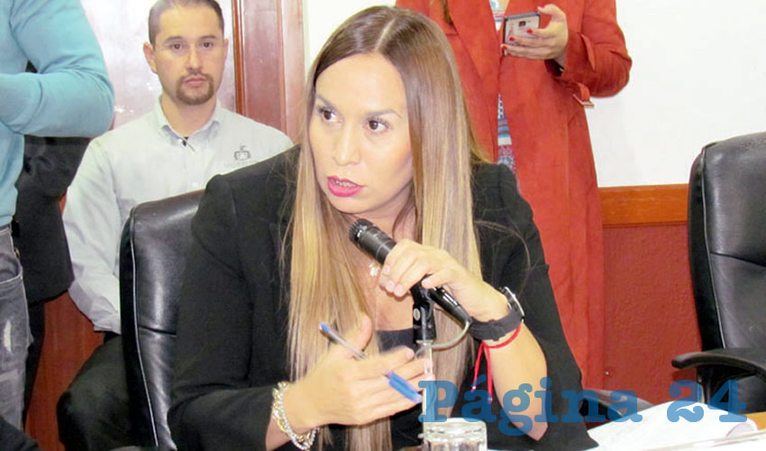 “Que de verdad haya una disposición de todas las bancadas” para sacar el tema del transporte público gratuito para adultos mayores, pues la propuesta se mantiene “congelada” en el Congreso, llamó la diputada Érika Pérez/Foto: Francisco Tapia