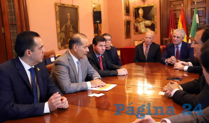 Durante la reunión se destacaron las similitudes entre ambas ferias, en particular la fiesta brava, que es un elemento distintivo de ambas