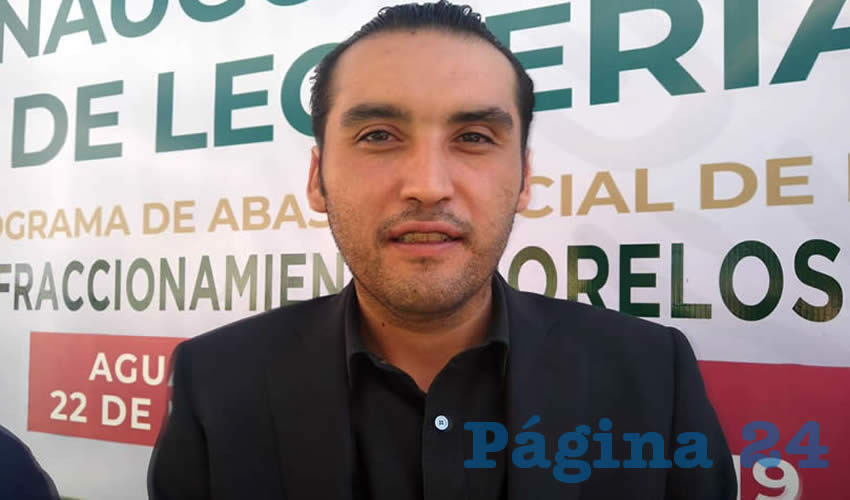 Aldo Ruiz Sánchez, delegado de la Secretaría de Bienestar