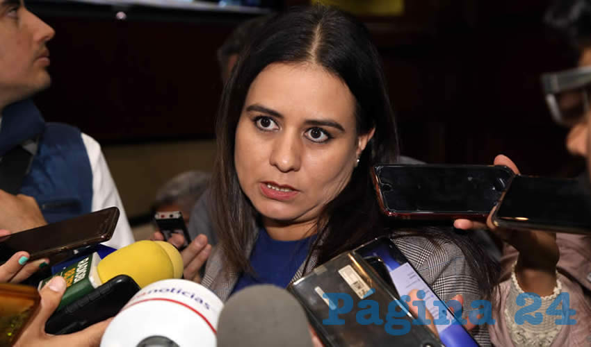 Gladys Adriana Ram&iacute;rez Aguilar, diputada local (Foto: Eddylberto Lu&eacute;vano Santill&aacute;n)