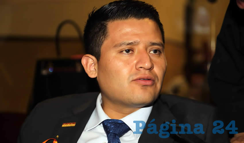 Heder Guzmán Espejel, diputado local (Foto: Eddylberto Luévano Santillán)