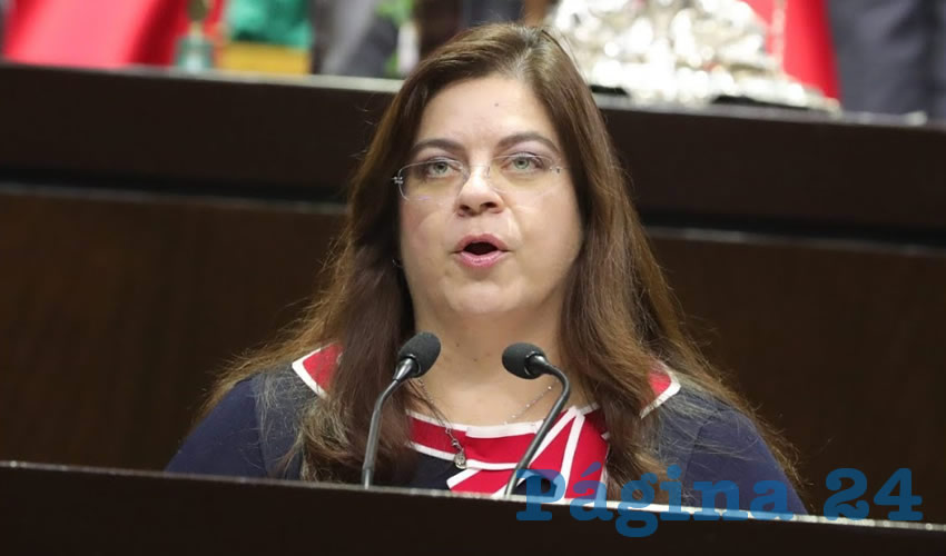 “En cuanto a la seguridad, prácticamente se anulan los subsidios, que era lo que fortaleció los policías estatales y municipales, el tema de seguridad es muy sensible” en las reducciones planteadas por el gobierno federal en el presupuesto de egresos 2020, lamentó Hortensia Noroña, diputada federal por el PRI/Foto: Cortesía 