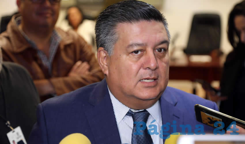Alfredo Cervantes Martínez, secretario de Finanzas