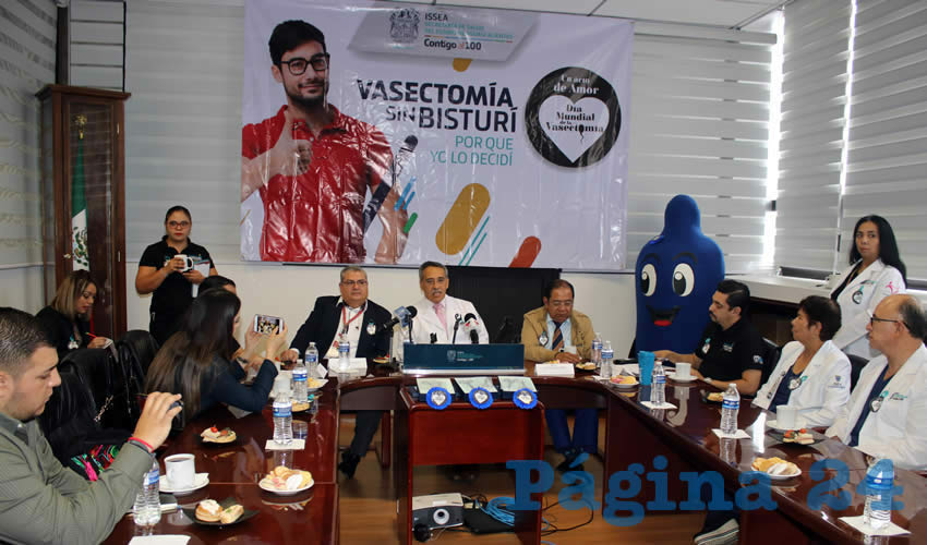 Rueda de prensa Campa&ntilde;a de Vasectom&iacute;a sin Bistur&iacute; (Foto: Eddylberto Lu&eacute;vano Santill&aacute;n)