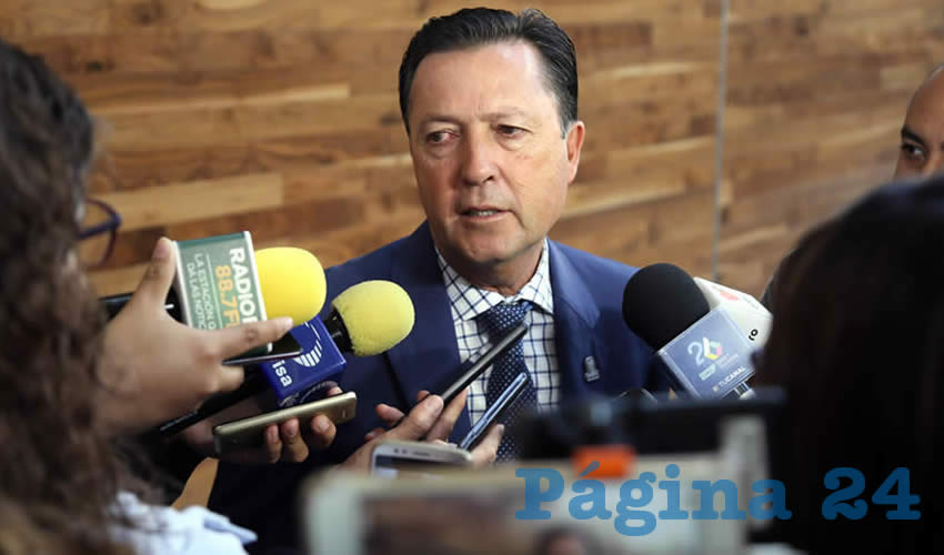 Raúl Silva Perezchica, director del IEA (Foto: Eddylberto Luévano Santillán)