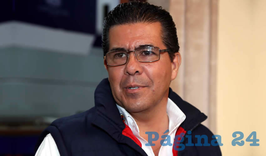 Eduardo Muñoz de León, coordinador de Protección Civil Municipal (Foto: Eddylberto Luévano Santillán)