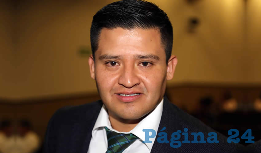 Heder Guzm&aacute;n Espejel, diputado local (Foto: Eddylberto Lu&eacute;vano Santill&aacute;n)