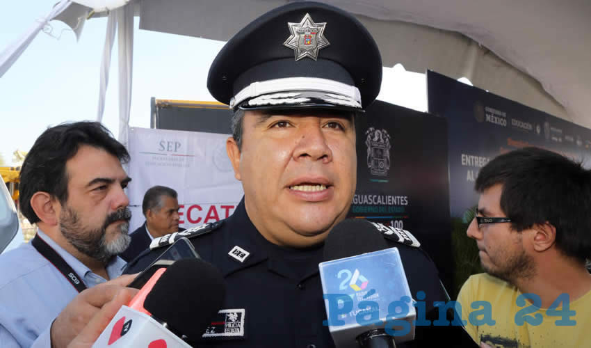 Porfirio Javier Sánchez Mendoza, titular de la SSPE (Foto: Eddylberto Luévano Santillán)