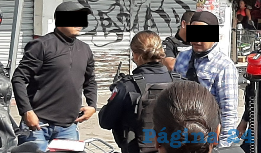 Los “motorratones” Juan Manuel “N” “N”, de 44 años de edad, originario del Estado de México, y Francisco Javier “N” “N”, de 26