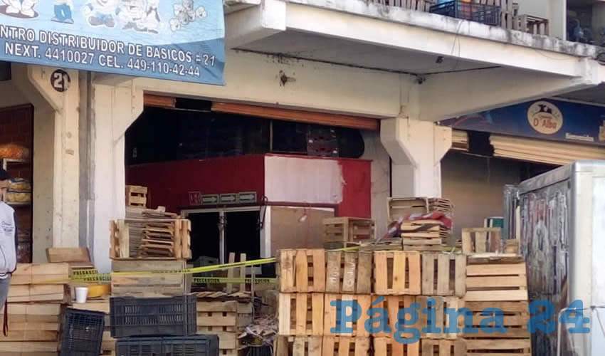 En el ba&ntilde;o de esta bodega se quit&oacute; la vida un sujeto hasta el momento desconocido