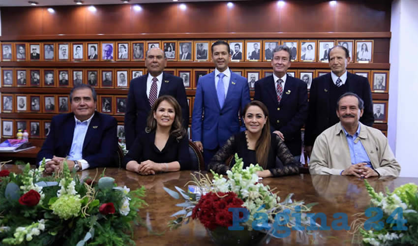 Los ex alcaldes respaldaron a Tere Jiménez por ser una mujer profesional que está trabajando a favor de las necesidades de los habitantes de Aguascalientes