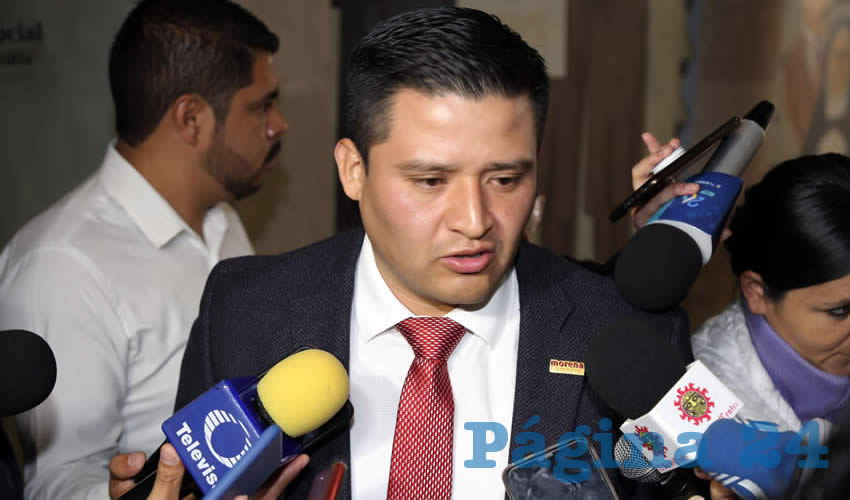 Heder Guzm&aacute;n Espejel, diputado local (Foto: Eddylberto Lu&eacute;vano Santill&aacute;n)