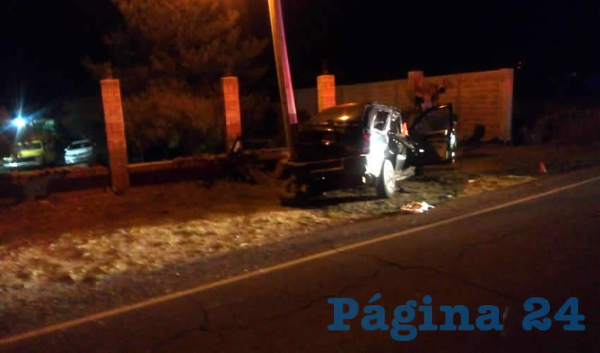 As&iacute; qued&oacute; la camioneta Chevrolet Trailblazer, que conduc&iacute;a Denisse &ldquo;N&rdquo; &ldquo;N&rdquo;, de 22 a&ntilde;os, quien qued&oacute; detenida