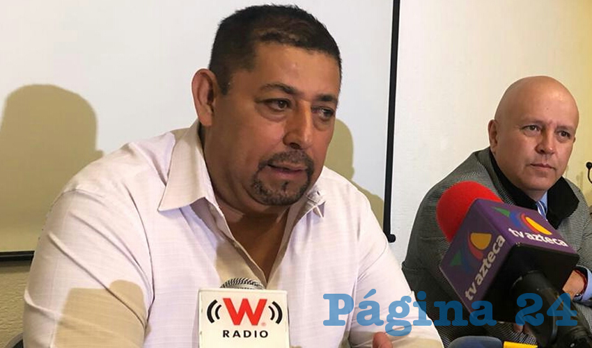 Arnoldo Licea, el titular del Sindicato de Avanzada de Trabajadores del Autotransporte de Jalisco, acusó que el gobierno de Enrique Alfaro les retiene los pagos por tarjetas desde julio/Foto: Francisco Tapia