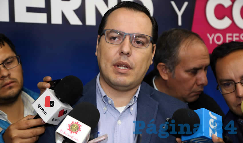 Jaime Gerardo Beltrán Martínez, secretario del Ayuntamiento (Foto: Eddylberto Luévano Santillán)