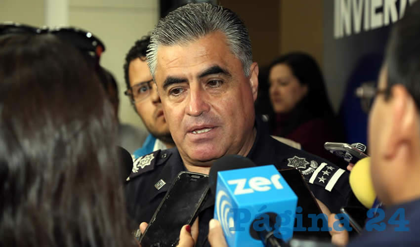 Antonio Martínez Romo, titular de la SSPM (Foto: Eddylberto Luévano Santillán)