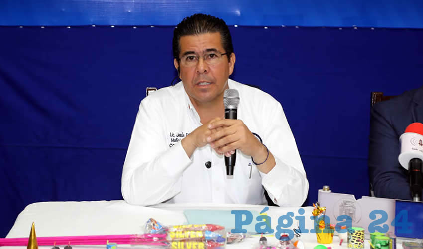 Jesús Eduardo Muñoz de León, coordinador Municipal de Protección Civil (Foto: Eddylberto Luévano Santillán)