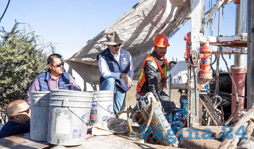  El Gobernador asegur&oacute; que este tipo de obras en el tema de agua es una prioridad para su administraci&oacute;n