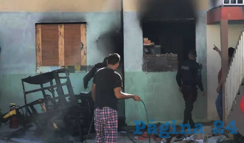 El siniestro ocurri&oacute; en una casa del fraccionamiento Villas de Nuestra Se&ntilde;ora de la Asunci&oacute;n