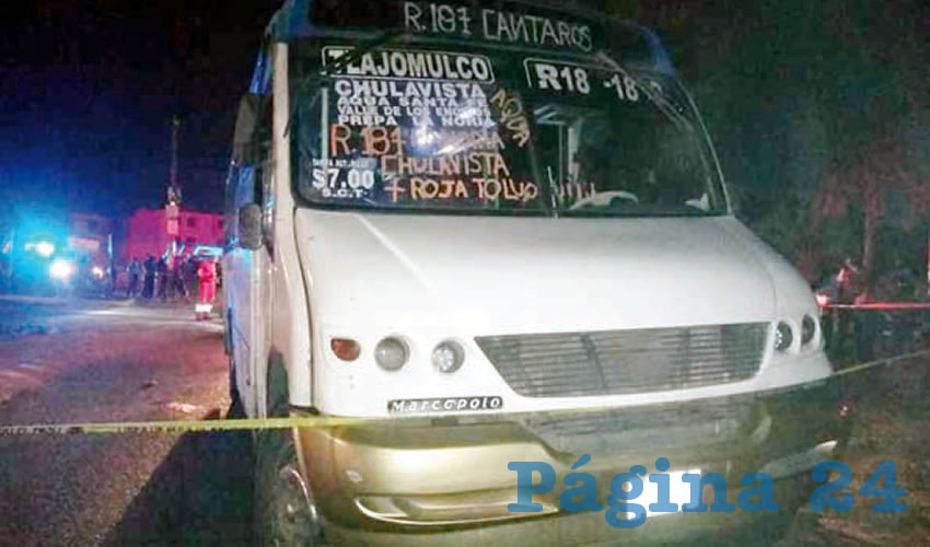 Una mujer camionera atropelló a dos personas, resultando un menor muerto/Foto: Especial