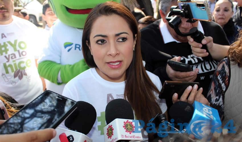 Teresa Jim&eacute;nez Esquivel, presidenta municipal de Aguascalientes