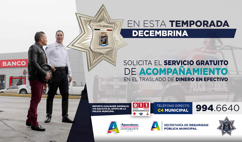 El “Operativo Navidad Segura 2019” está en marcha desde el pasado 20 de noviembre