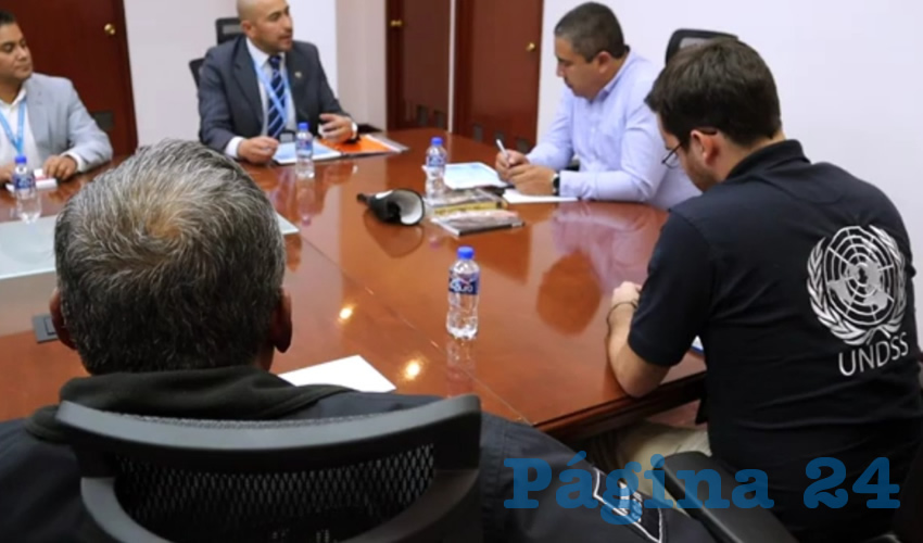 Reunión de la Secretaría de Seguridad Pública del Estado y la Oficina de Apoyo a Refugiados de la Organización de las Naciones Unidas