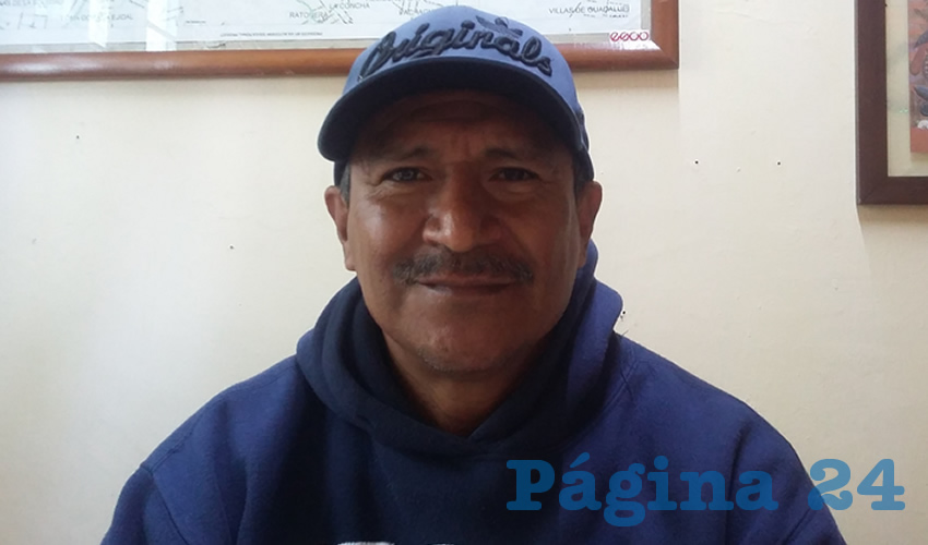 Víctor Pérez, delegado de El Rosario, en Tonalá, dijo que la ciudadanía tiene que hacer frente común contra la delincuencia; agregó que ha trabajado por su comunidad, ejemplo de ello son las obras públicas que se realizan actualmente, presumió/Fotos: Rafael Hernández Guízar