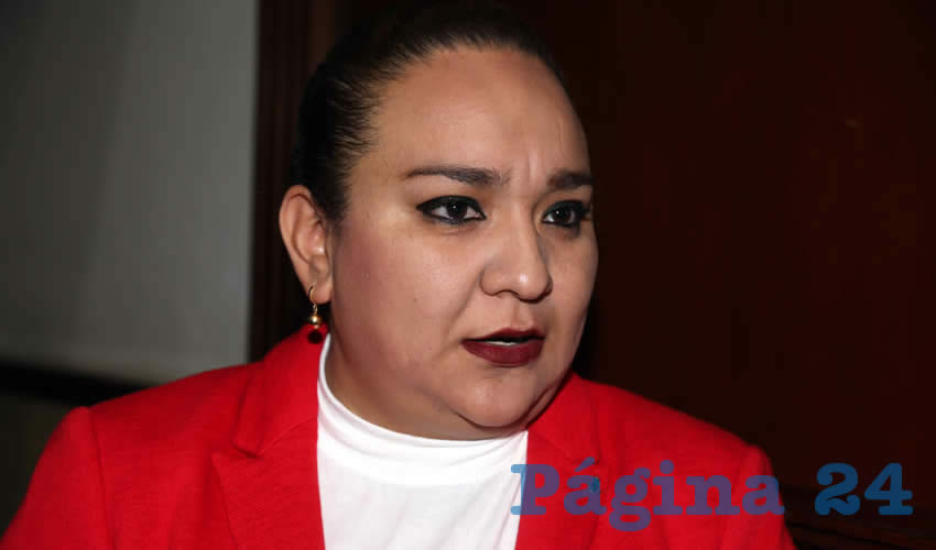 Natzielly Rodríguez Calzada, diputada local (Foto: Eddylberto Luévano Santillán)
