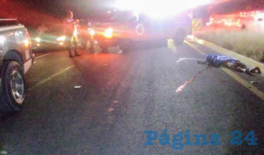 Perla Rub&iacute; Mendoza Guerrero qued&oacute; muerta sobre los carriles poniente-oriente