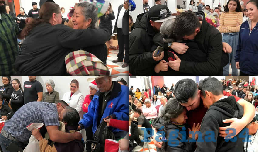 Los beneficiarios del programa de Reencuentro Familiar Juntos Contigo al 100, permanecer&aacute;n por un mes con sus respectivos familiares 