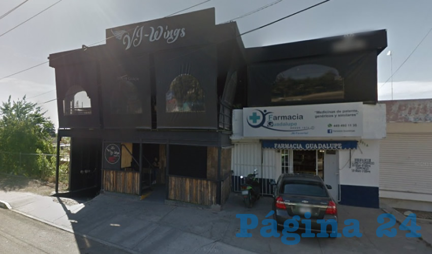 El bar VJ-Wings, en la comunidad Villa Ju&aacute;rez, sitio en donde se desat&oacute; la tr&aacute;gica pelea 
