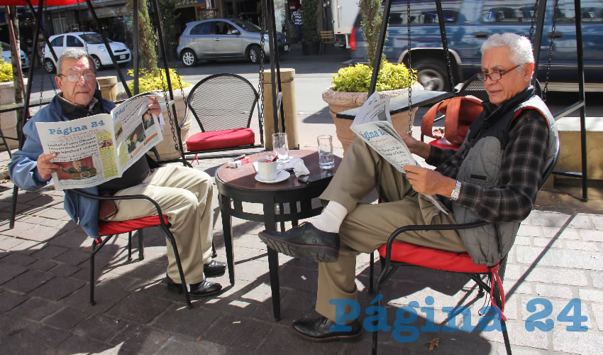 José Romo Morales y Roberto Elías Barba compartieron el pan y la sal en el restaurante Campo Amor