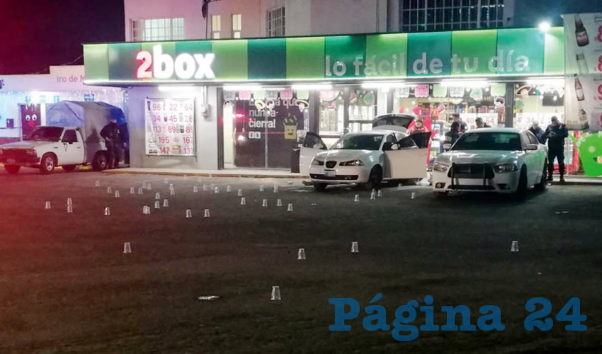 La masacre ocurrió en una gasolinera ubicada en la avenida Adolfo Horn, poco antes llegar a la intersección con la avenida Concepción/Fotos: Especial